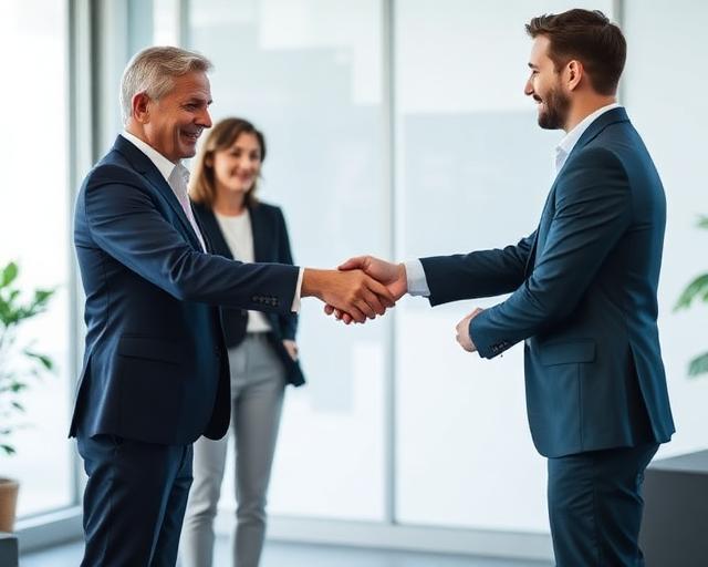 Owner retirement with a phased handover